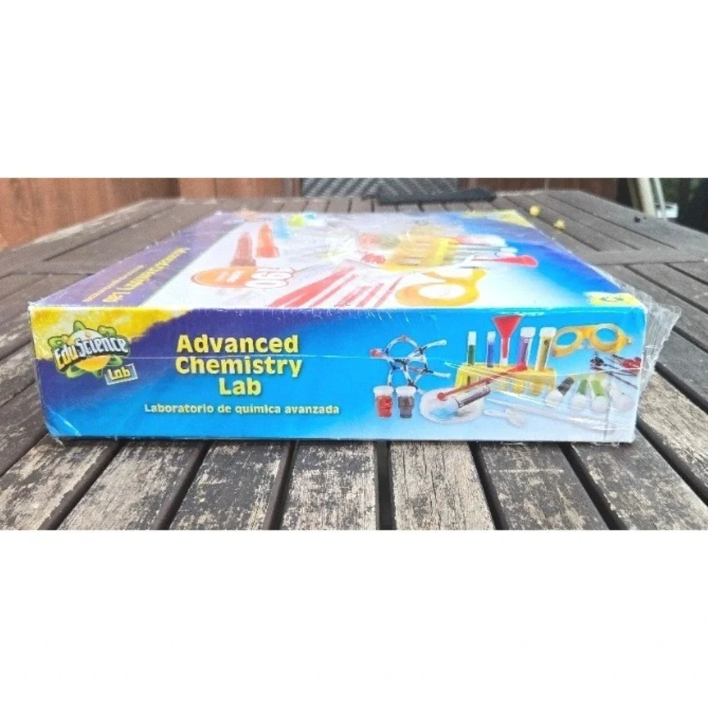 Edu Science Lab Advanced Chemistry Lab Set 190 Activities STEM Kit Sealed